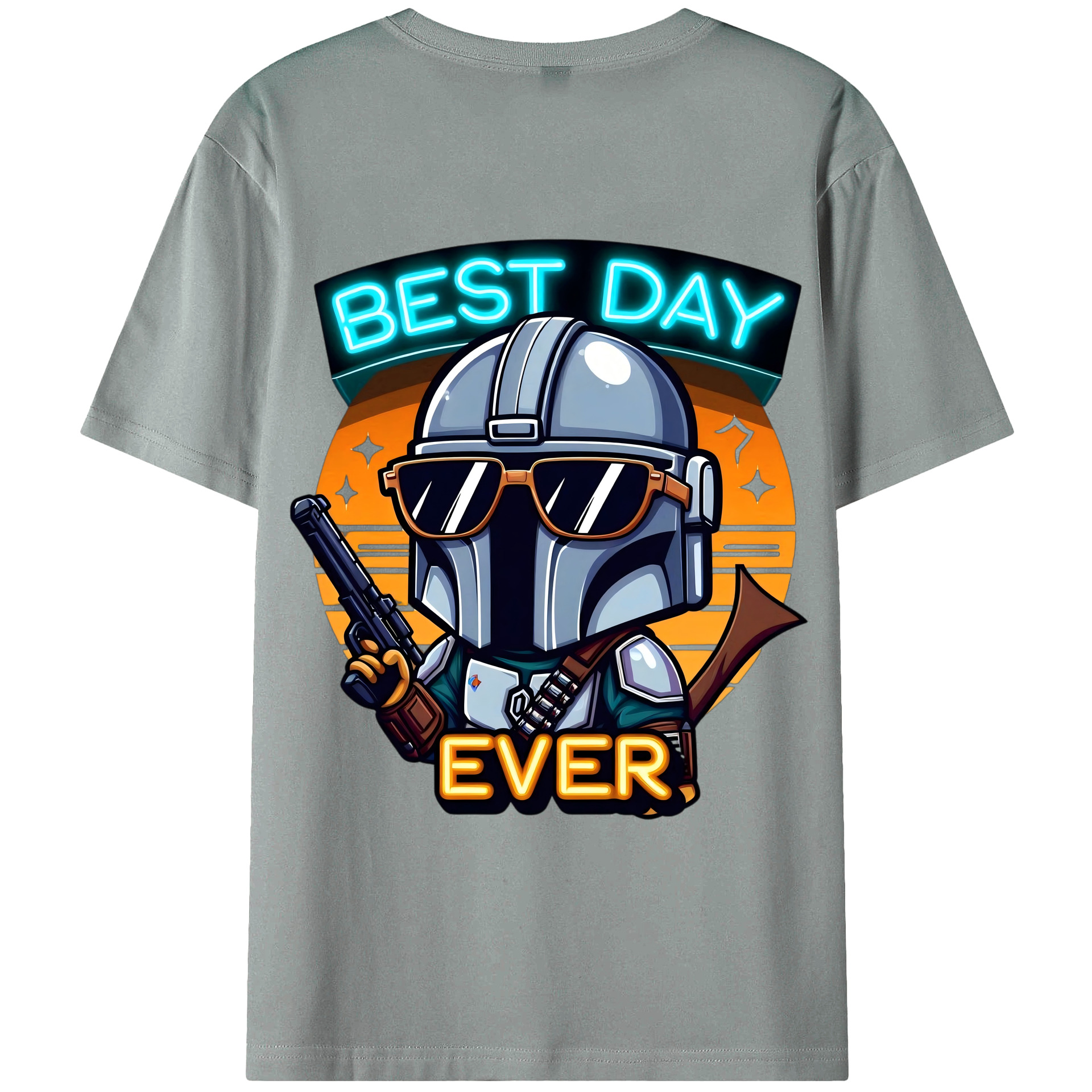 （画像用） スター・ウォーズ Star Wars 綿100％ メンズ半袖Tシャツ（バックプリント） 通気性